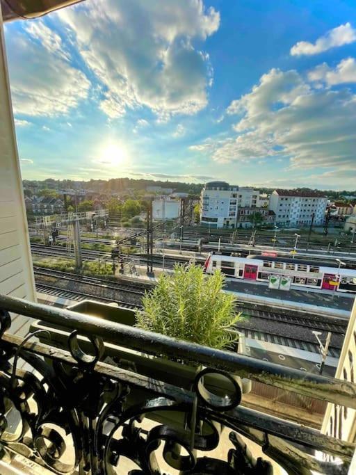 Superbe Appart Entier Au Pied De La Gare Rer, A 15 Min De Paris & Orly Juvisy-sur-Orge Buitenkant foto